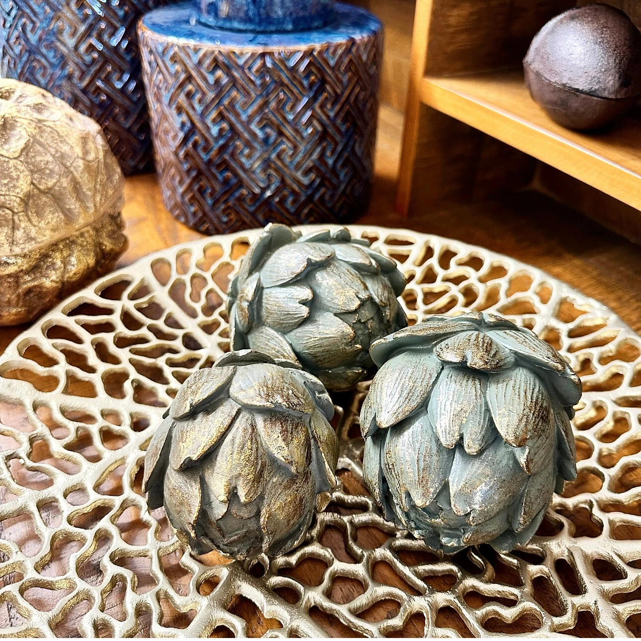 Antique Bronze Artichoke